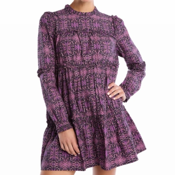 Allison New York Sandra Dress - Plum Kaleidoscope